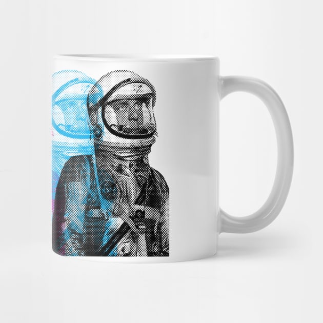 Astronaut Offset by Wright Art